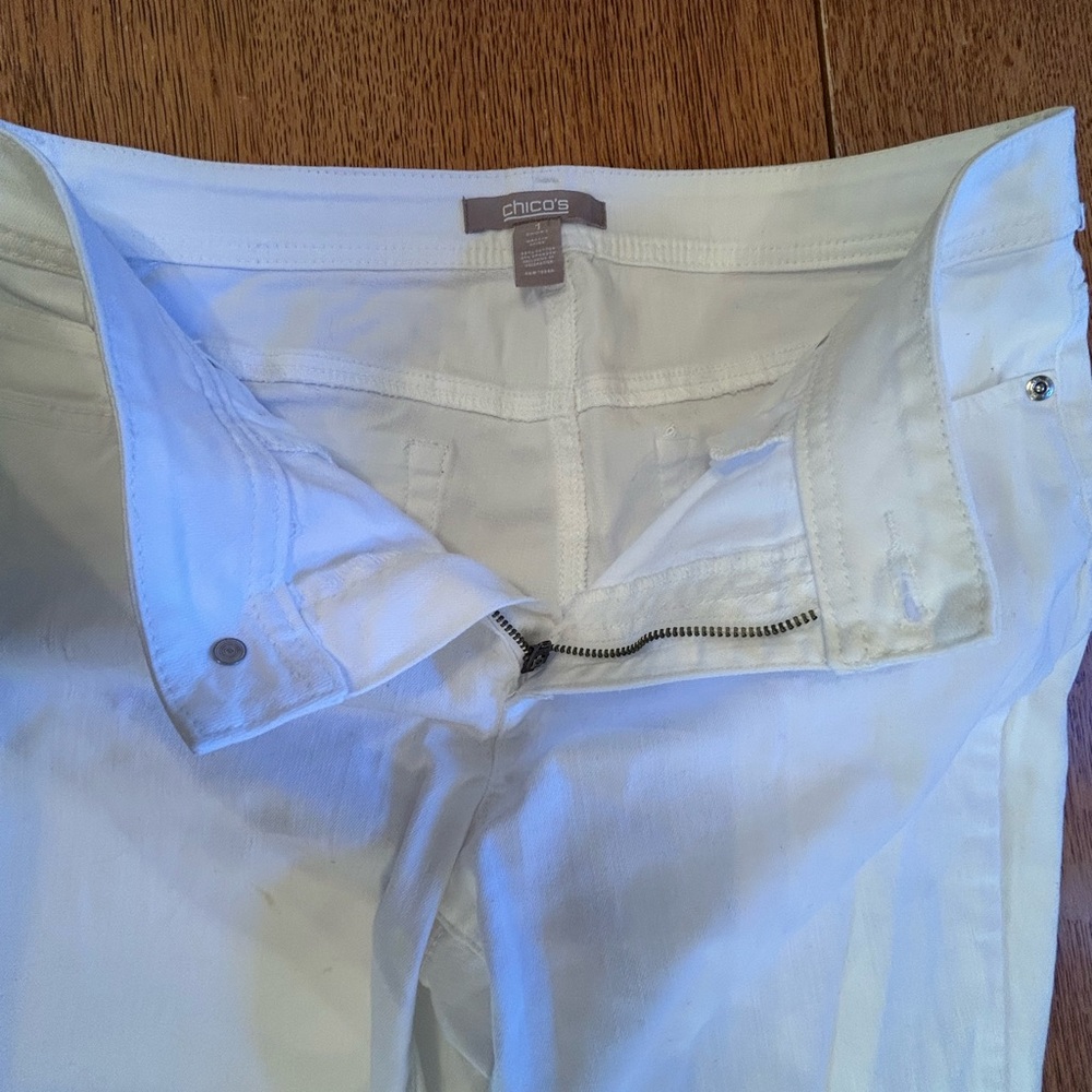 Chico's White Jeans - Picture 6 of 11
